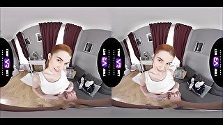 Sweet Angelina gets her tight ass drilled in hot virtual reality action