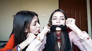 Girls Gagged Challenge