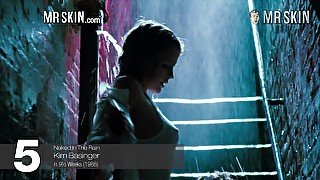 Naked in the rain celebrities compilation video