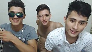 2 Handsome Latin Boys Have Sex And Cum 1st Time On Cam