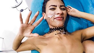 The BEST Real Amateur Latinas Begging For Facial Cumshot COMPILATION