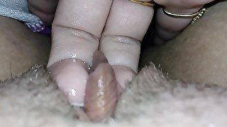 Teen fingering soaking wet pussy and clit until pulsating orgasms!