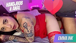 Ts sissy rebola e geme feito uma vadia no pinto duro do BBC - Video completo em OF/EMMAINK13