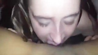 Horny Wife has her Pussy Eaten by a teen 18+