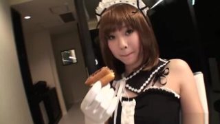 Marvelous Japanese harlot having a hot XXX cosplay experience