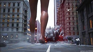 Coffee Deal Giantess City Animation Teaser