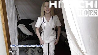 SFW BTS From Stacy Shepard's Dont Tell Doc I Cum on The Clock, Set-up and Bloopers,At HitachiHoesCom