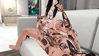 STEP SISTER WAS MAKING MY DICK WET (IMVU)