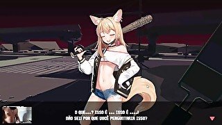 ISEKAI FRONTLINE - enfrentando uma kitsune de peitos pequenos