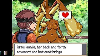 Pokemon Hentai version - Training my lopunny bunny furry hentai