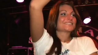 sweet college party teen wet tshirt contest