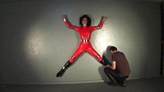 Red Latex And Wall