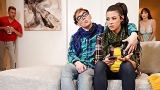 Hipsters Get Schooled Video With Van Wylde, Lexi Luna, Kylie Rocket - Brazzers