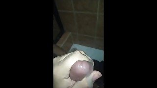 Slow motion cumshot!