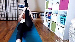 Full Workout w Lycra Sheerish Yoga Pants