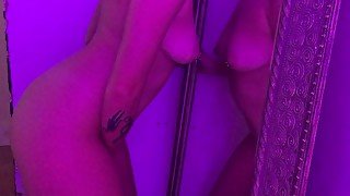 TRIPPY STRIP TEASE & FINGER SUCKING