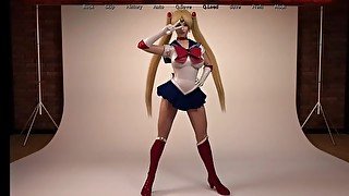 Bloody Passion Cap 17 - Mi Hermanastra Me Envía Fotos De Su Vagina Y Cosplay De Sailor Moon