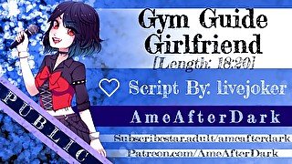 Grinding Against Your Lap While You Work Out [Teasing Audio]