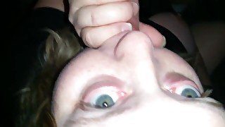 BBW Wife Sucking Dick Gets Facial