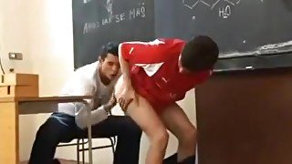 Gay Bareback In Classroom