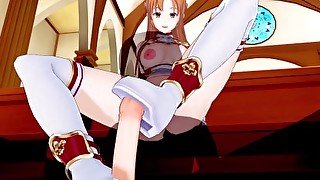 Sword Art Online Asuna 3D HENTAI