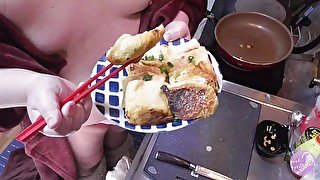 【Prof_FetihsMass】 Take it easy Japanese food! [巾着豆腐]