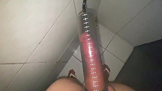 Growing my dick to be able to fuck hot COLOMBIAN with a big ass