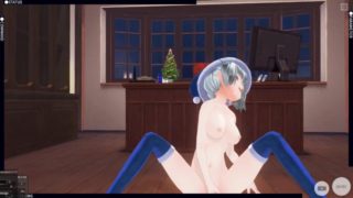 3D HENTAI trailer Snow Maiden fucks herself with a vibrator and does AHEGAO