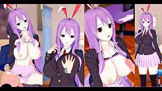 【エロゲーコイカツ！】東方 鈴仙・優曇華院・イナバ(うどんげ)3DCGアニメ動画(東方Project)[Hentai Koikatsu! Touhou Reisen Udongein Inaba 3d