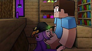 Hornycraft Witch secret Blowjob O-o