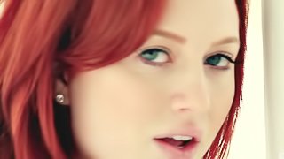 Redhead sweetheart Molly Shaw is fucking hot