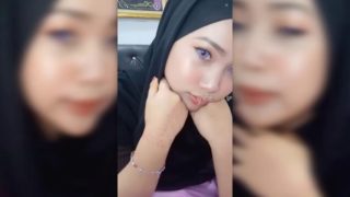 Malay black hijab bigo live #36