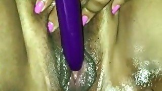 Watch This Fat Pussy SQUIRT! She nasty too...wet ass