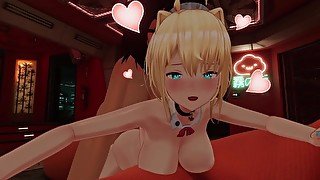 Catgirl Maids In Heat Breeds Non-Stop In Salon After Hours 💕  Patreon Fansly Preview  VRChat ERP