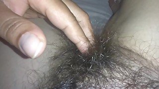 Fansly Slut PinkMoonLust Hairy Pussy Fingered by Black Boyfriend Lover Real Sex ManyVids Camgirl