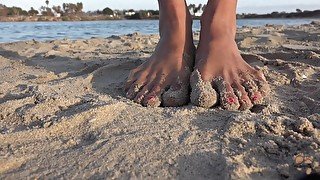 Beach Voyeur Cam Sandy Feet