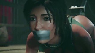 Lara Croft BDSM Anal Creampie 3D Hentai