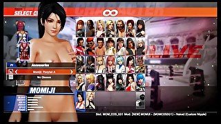 Dead or Alive 6 Nude game play [Nude Mod]  Momiji Vs Tina