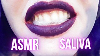 ASMR 💦 SALIVA 💦 SPIT 💦