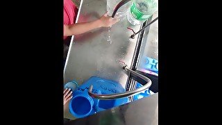 I Refill Our Costumers Gallons Of Water (Day 10)