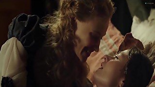 Celeb Actress Sarah Gadon & Malin Buska Naked Romantic Movie