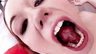 She loves to swallow cum after a wild anal fuck