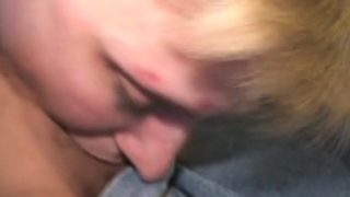 Aged Blonde Crack Whore Fucked And Cumshot On Titties