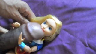 Supergirl doll dc superhero girls cum tribute