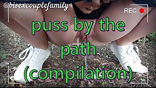 piss by the path (compilation)