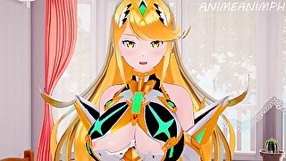 XENOBLADE CHRONICLES 2 MYTHRA HENTAI 3D UNCENSORED