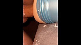 Fucking my fleshlight!