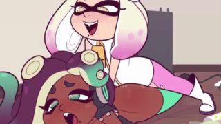 Splatoon Pleasure Button Penetrates Marina Futa Cartoon