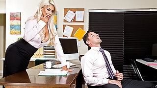 Bridgette B. & Ryan Driller in NaughtyOffice