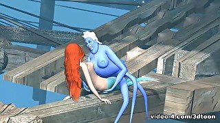 Mermaid's Lesbian Adventure - 3DToonTube